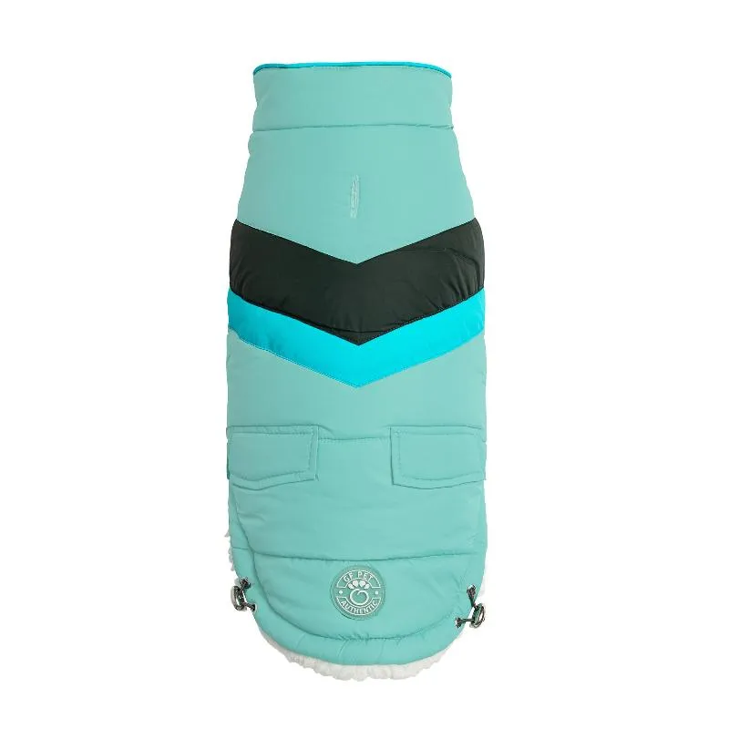 Alpine Dog Puffer - Light Aqua