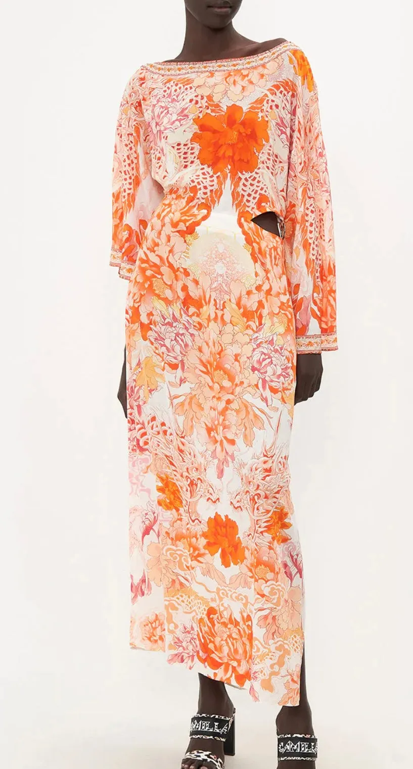 ASYMMETRIC CUT OUT DRESS