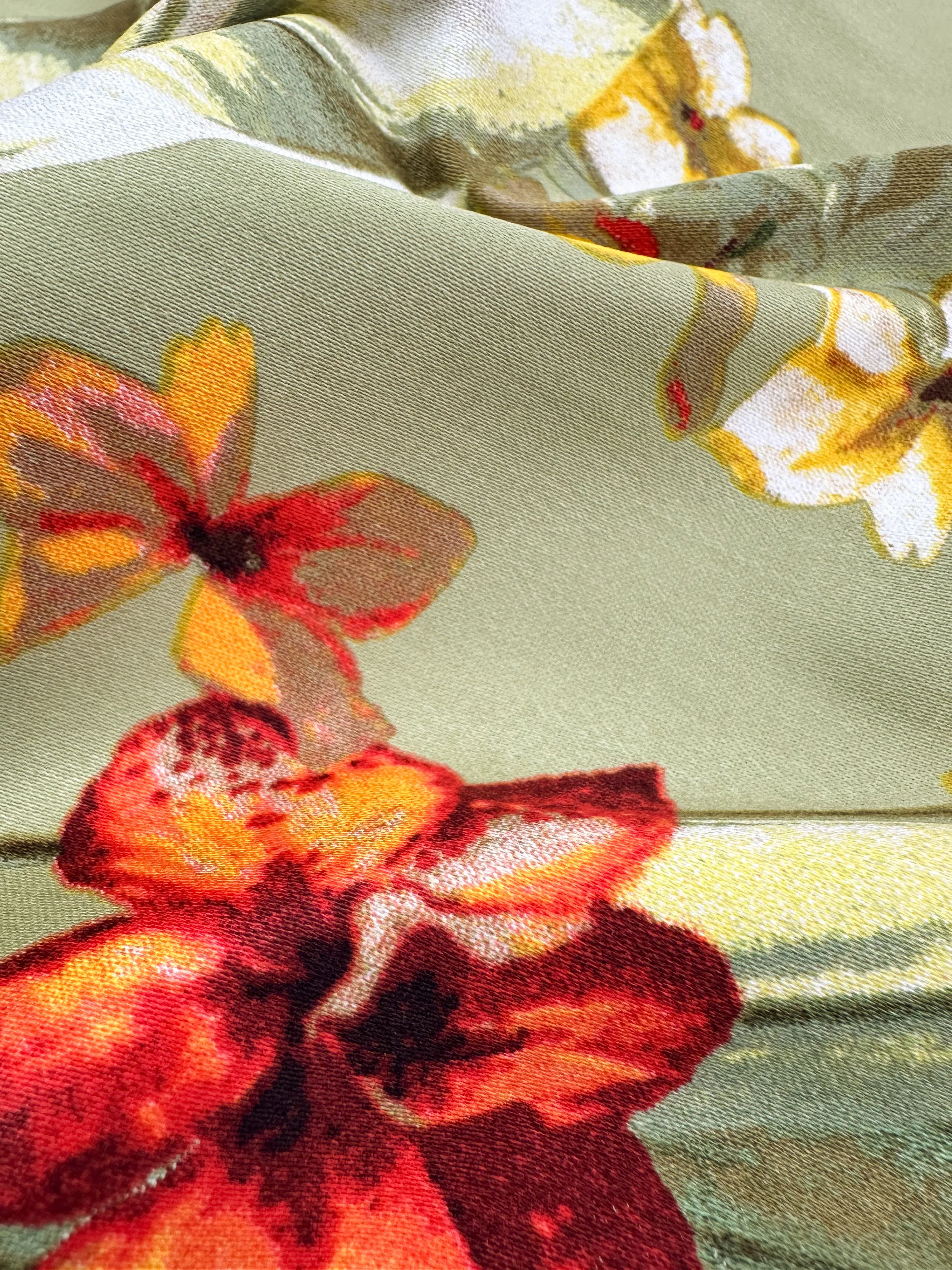 Cotton Sateen - Tropics - 124cm