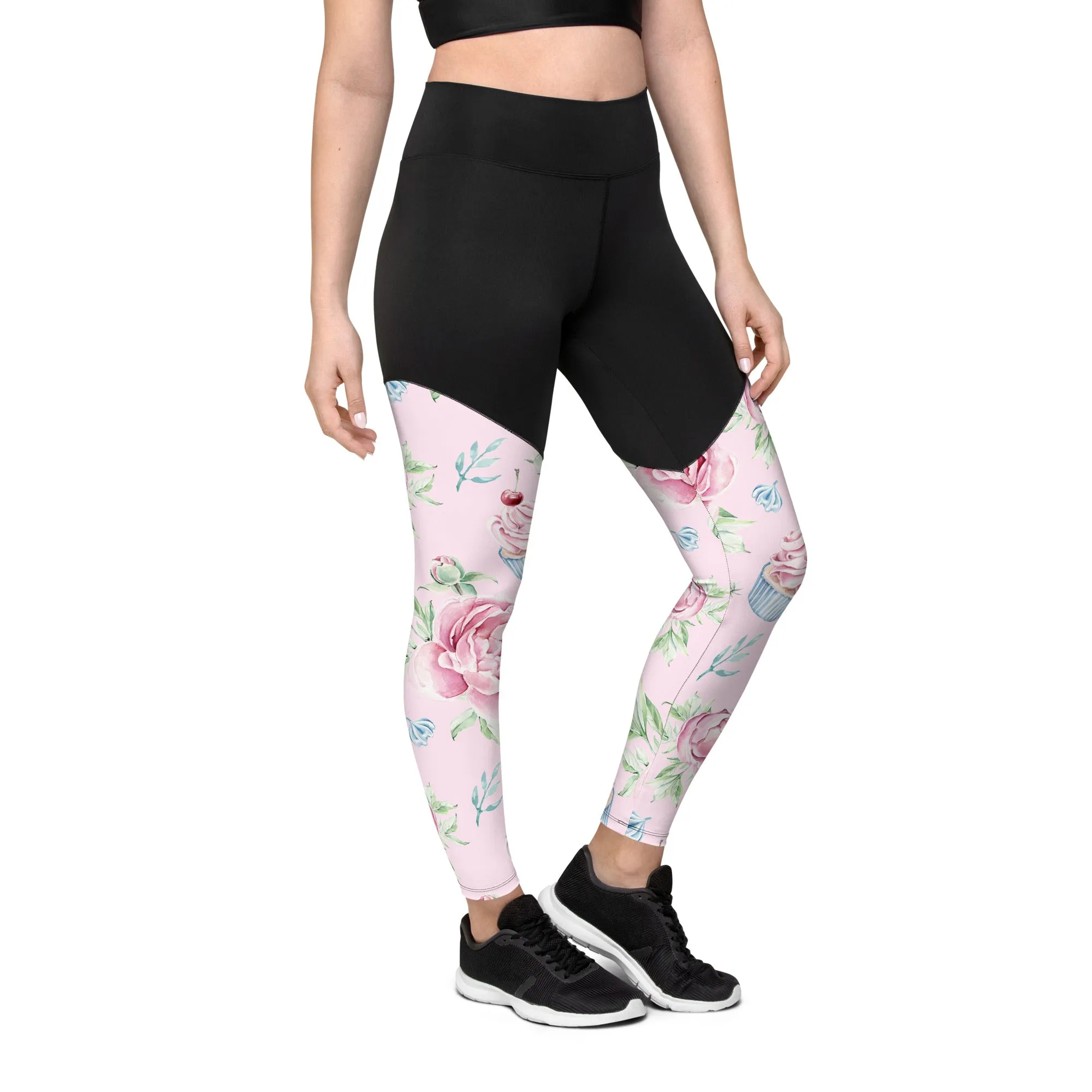 Cupcakes Compression Leggings