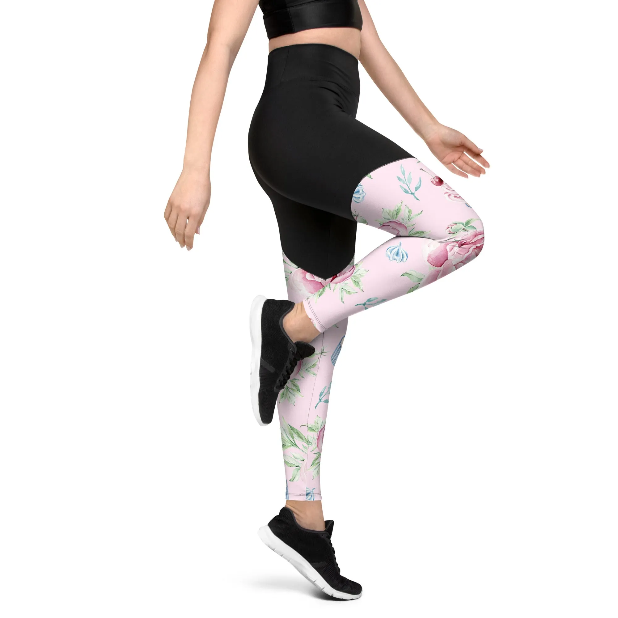 Cupcakes Compression Leggings