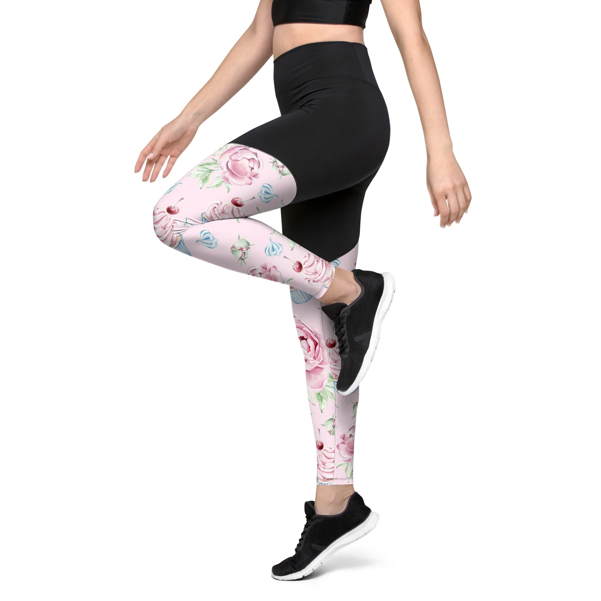 Cupcakes Compression Leggings