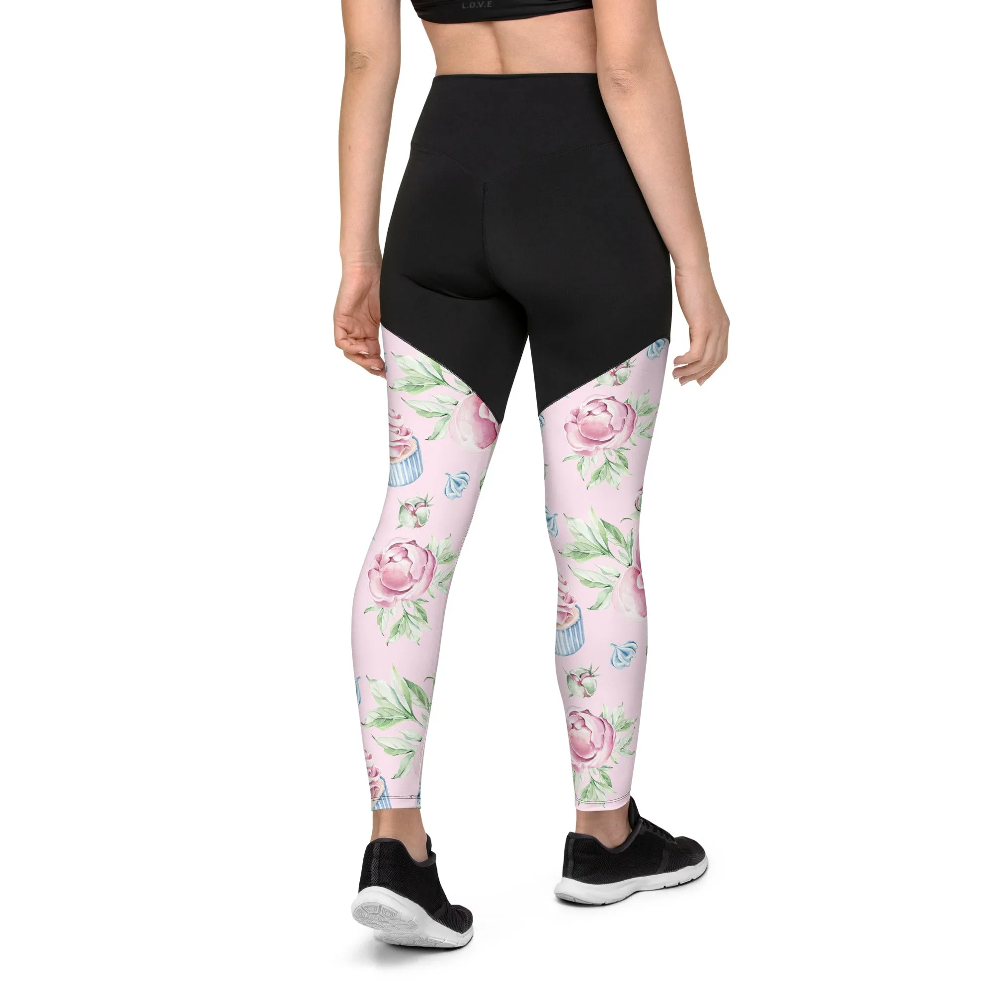Cupcakes Compression Leggings