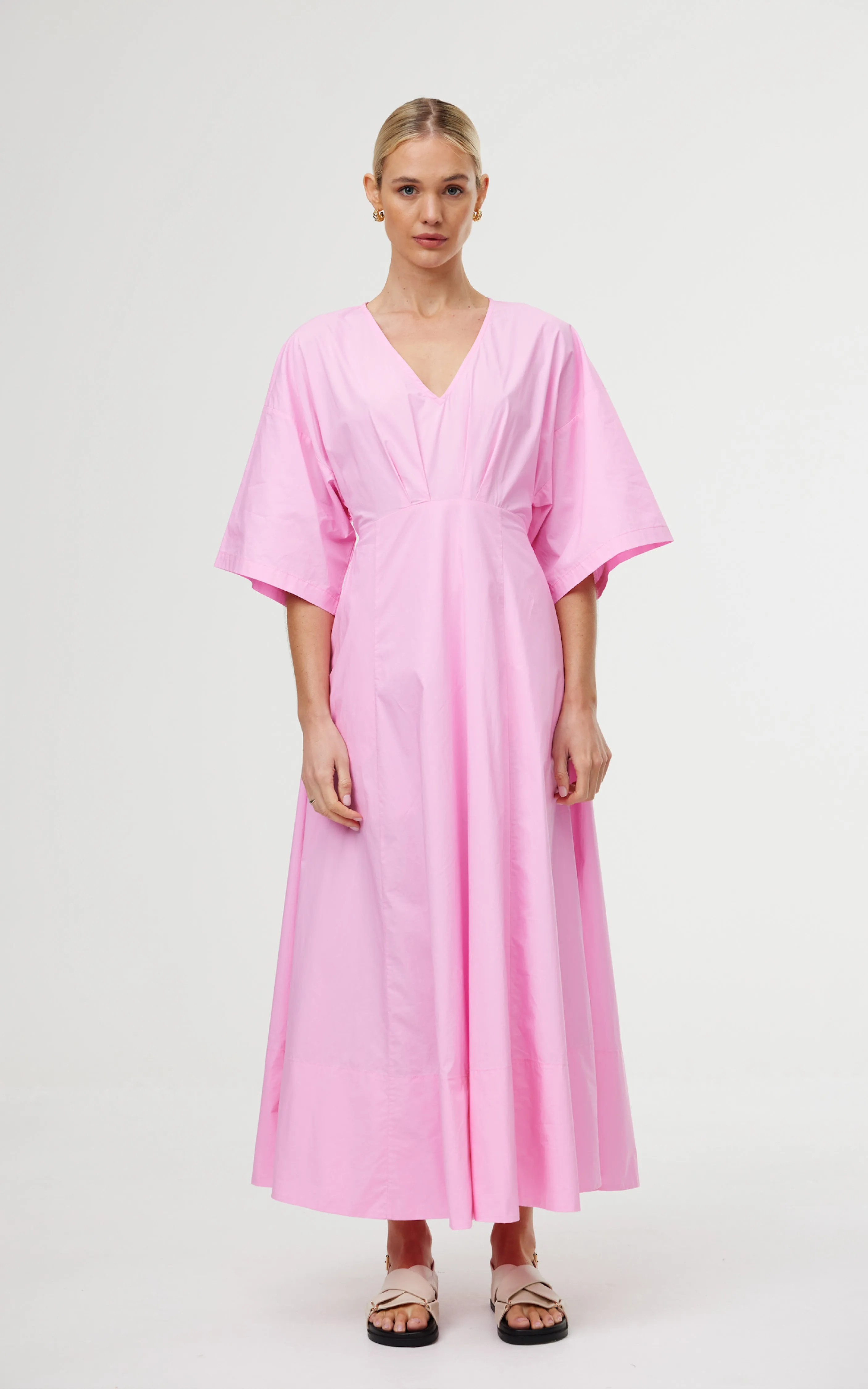 Ellis Dress - Flamingo