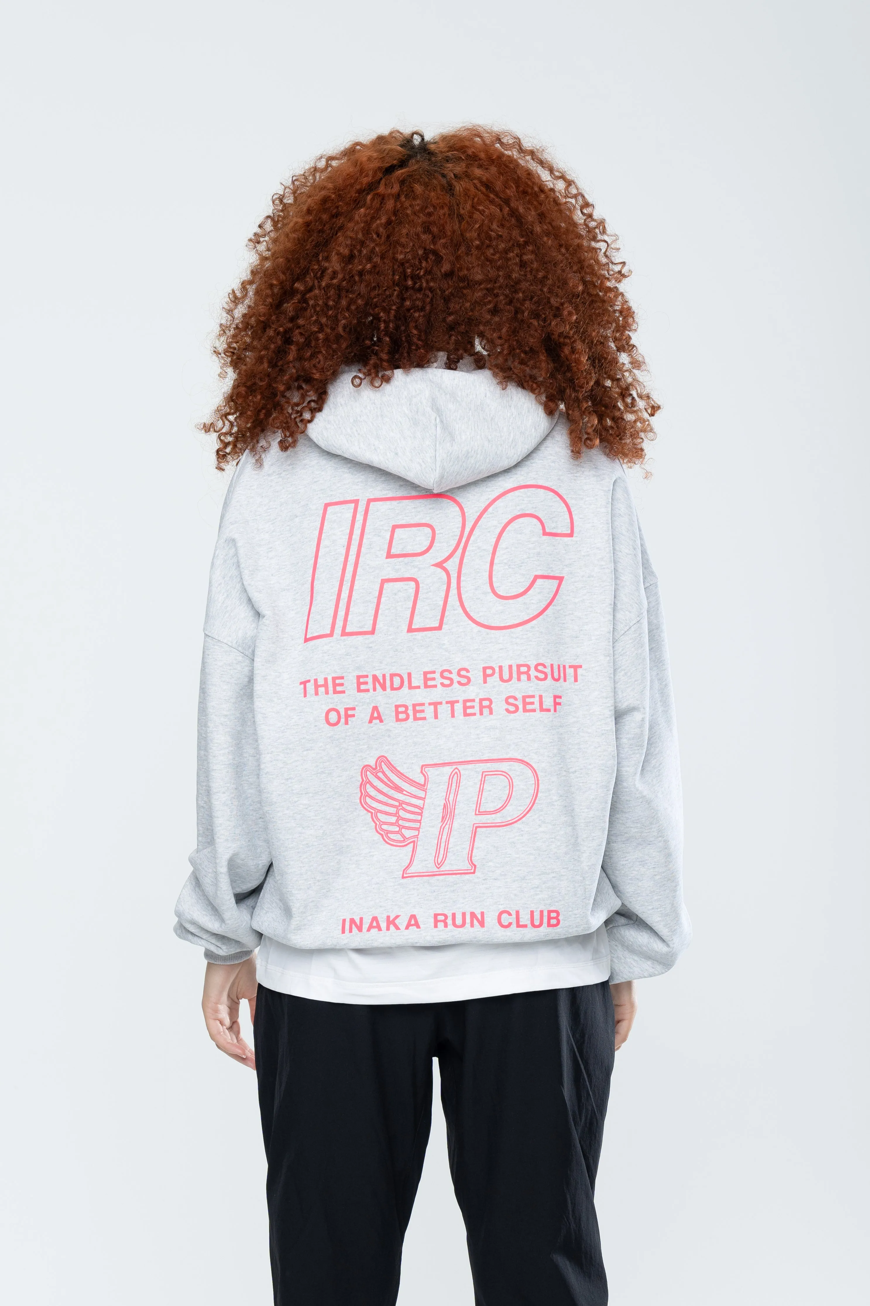 IRC TEAM HOODIE - GREY MARL