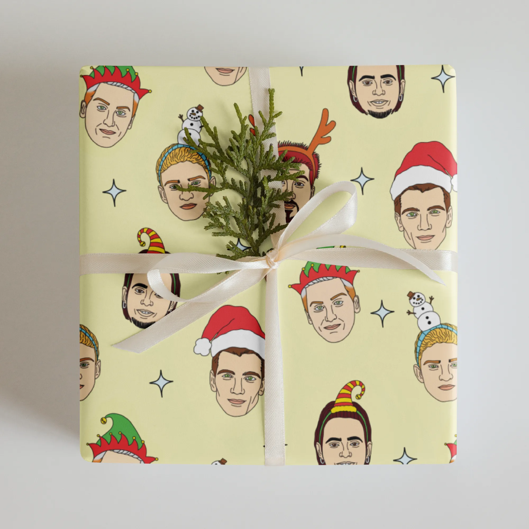 NSYNC Holiday Wrapping Paper