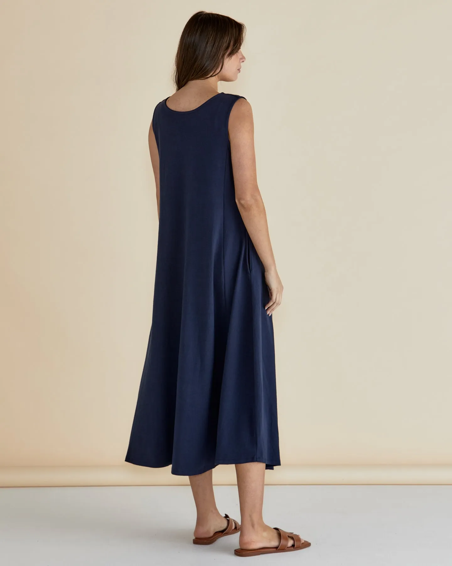 Sabrina Maxi Dress - Navy