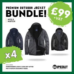 UNEEK Premium Outdoor Jacket  x4  Free Logo
