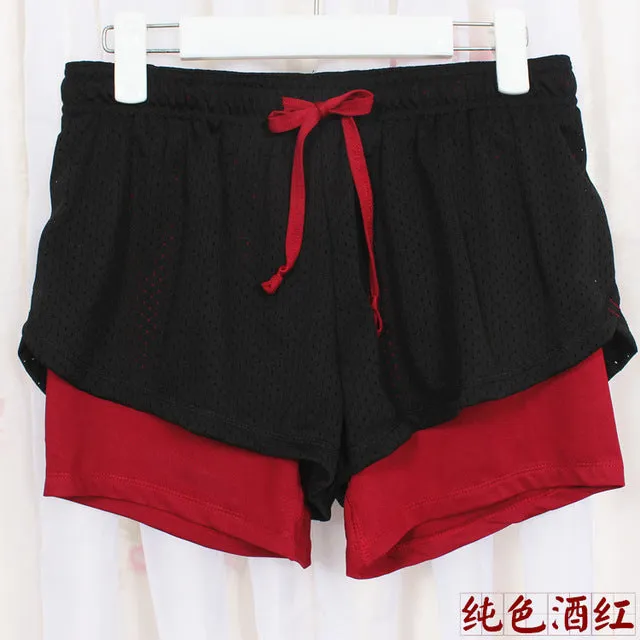 Womens Running Shorts Running Tights Short Women's Gym Cool Woman Sports Short Fitness Ladies Running Shorts Sportswear