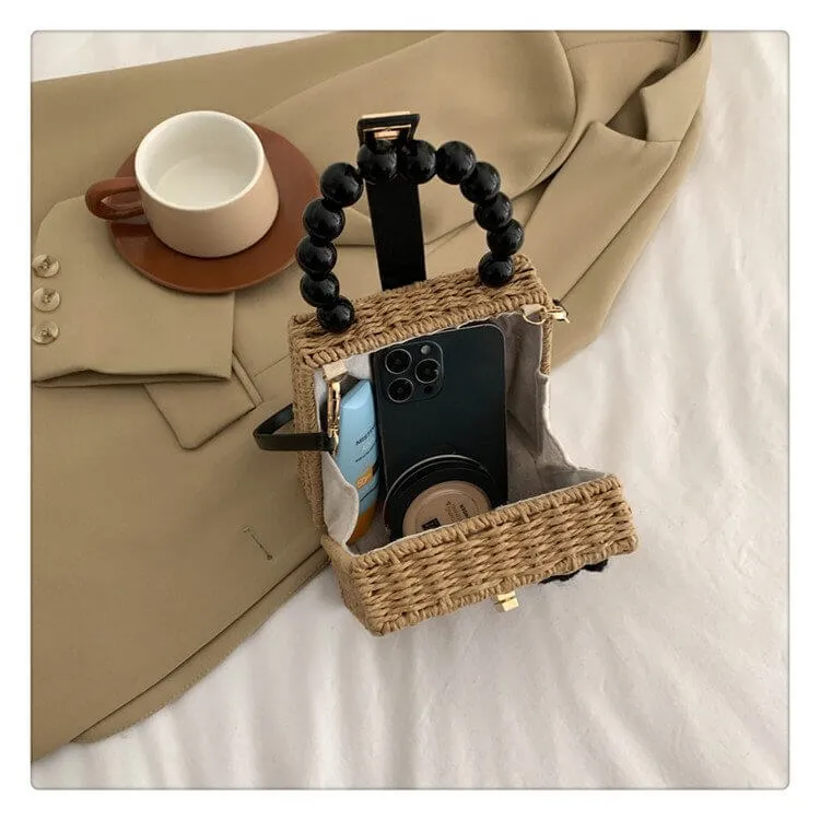 Woven Summer Straw Handbags Crossbody-Showtown