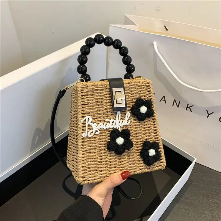 Woven Summer Straw Handbags Crossbody-Showtown