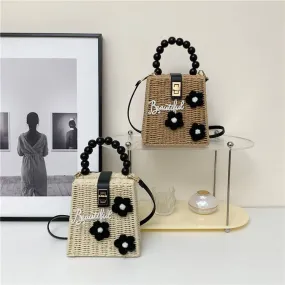 Woven Summer Straw Handbags Crossbody-Showtown