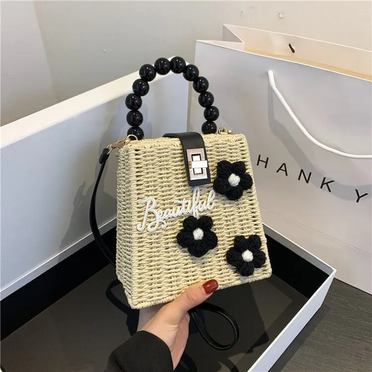 Woven Summer Straw Handbags Crossbody-Showtown
